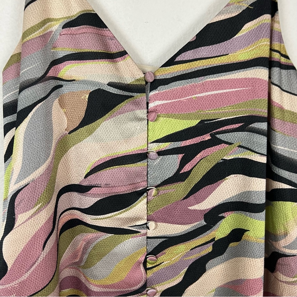 Ted Baker Warrenn spaghetti strap button down front maxi dress Size 10 Medium - Picture 4 of 7